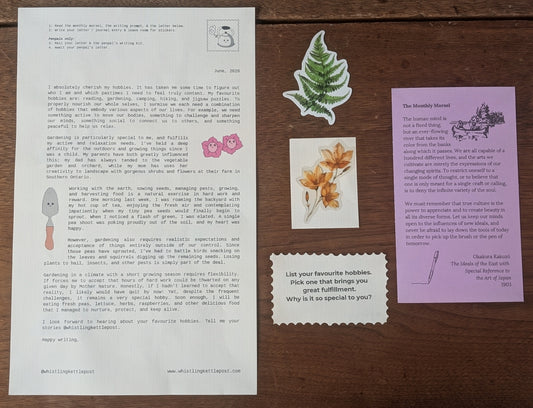 Whistling Kettle Mail Club