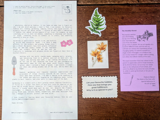 Whistling Kettle Mail Club